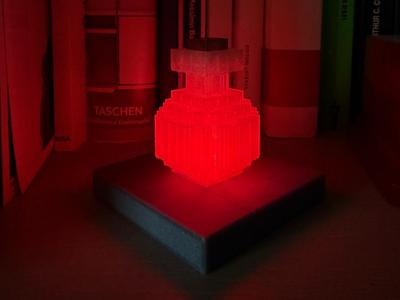 Minecraft potion bottle