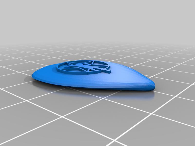 Rush 2112 Starman Guitar Pick