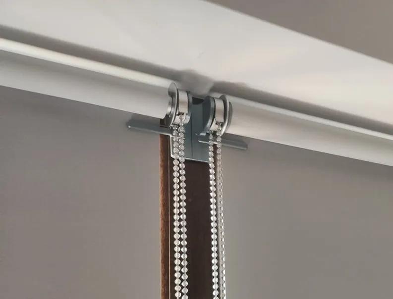 Gapless window roller blinds support   