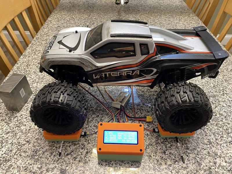 4 Corner Scale for RC Cars or Airplanes