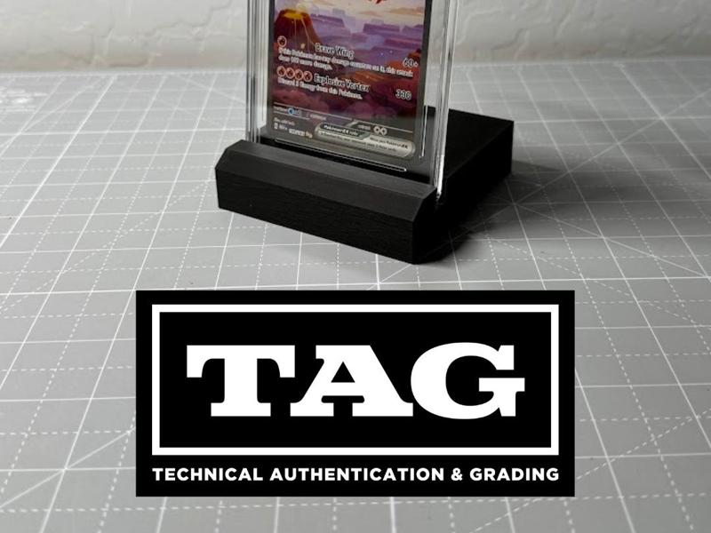 Modern TAG Pokemon TCG Slab Display Stand