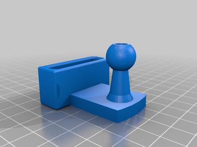 C270 Camera Mount (without removing the clip)
