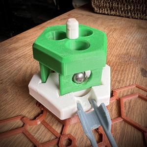 Gravitrax compatible starter/launcher