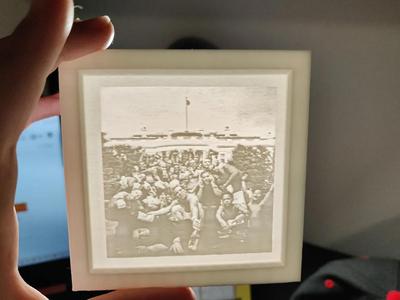 Kendrick Lamar - To Pimp a Butterfly Lithophane   