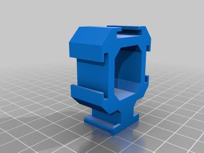 Triple Cold Shoe - Remixed for PLA