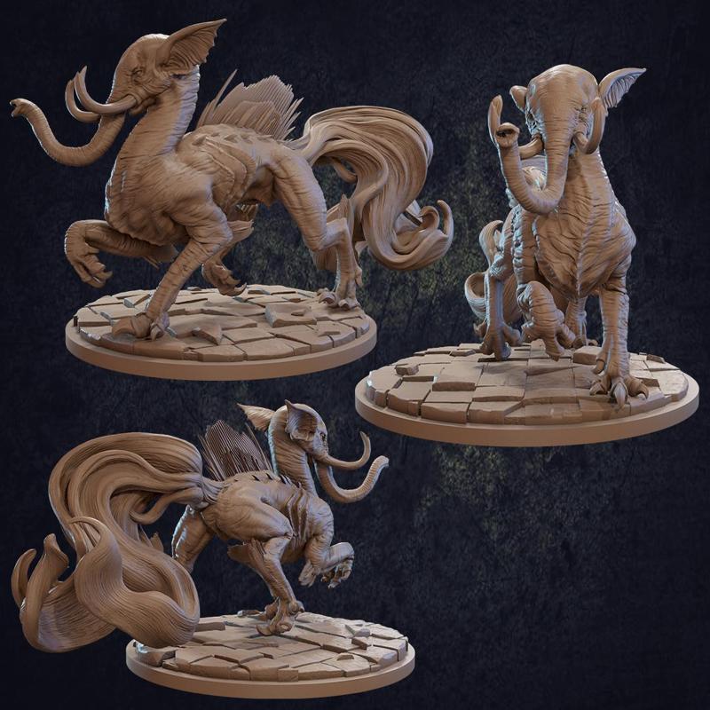 Makara Elephant Fish - Presupported