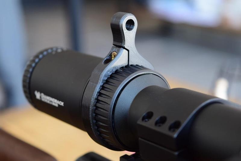 Throw lever for Vortex Diamondback 6-24x50