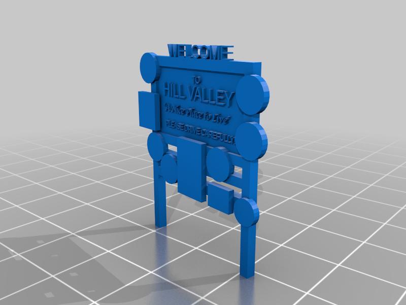 BTTF - Hill Valley like square 