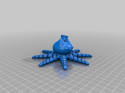 wiggly octopus cat