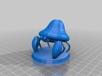 Thick-Legged Parasect With Stand
