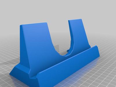 Phone Horizontal Stand with a cut for cooler