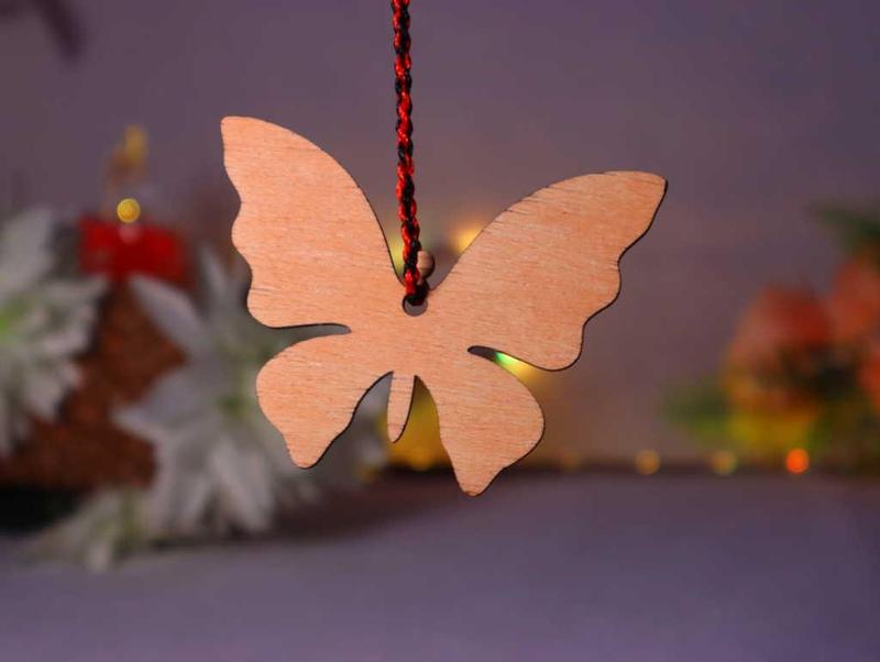 Laser Cut Butterfly Ornament Butterfly Craft Blank Decoration Vector