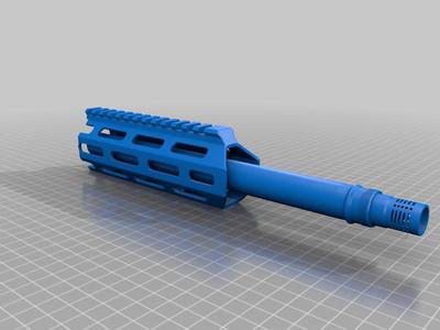 M4 style Assault Rifle. (AAC HoneyBadger)
