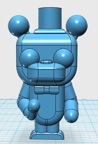 Bear With Hat And Microphone Figurine