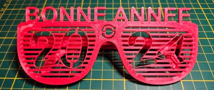 Lunettes Bonne annee 2024 / Glasses Good Year 2024