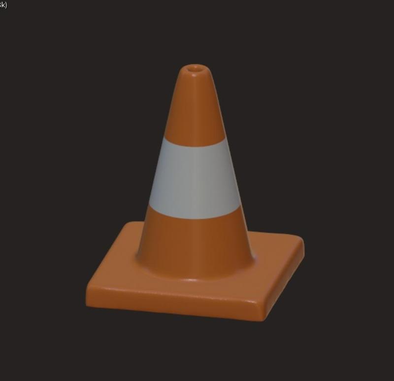 Dual-Extrusion Traffic Cone [2 PCS]