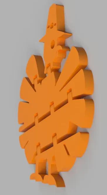 Dinde de Thanksgiving articulée   