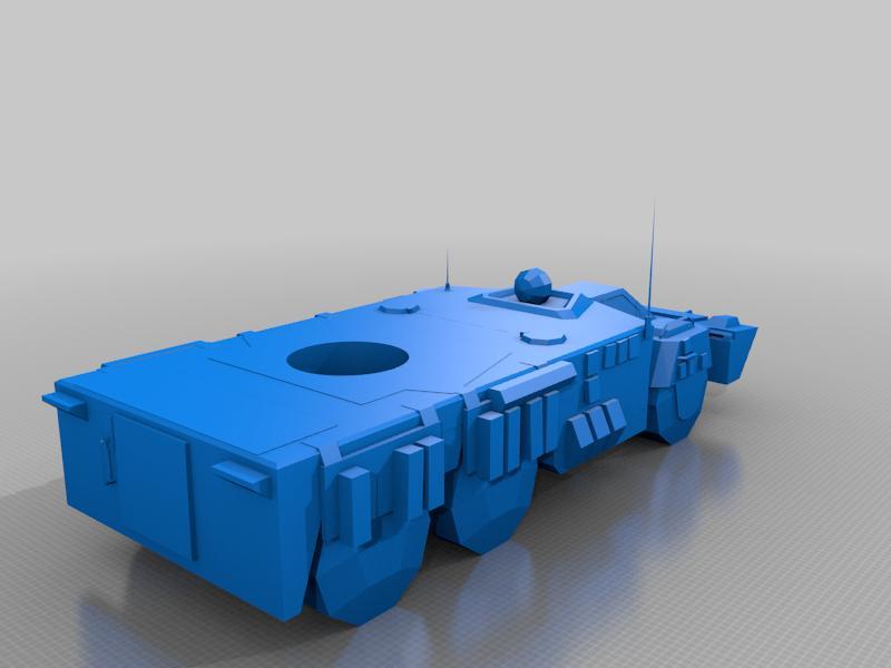 Tom Clancy's End War Russian Federation BTR-112 Cockroach Transport  