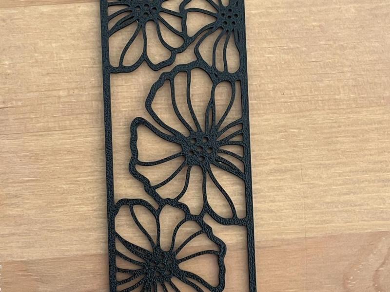 flower bookmark