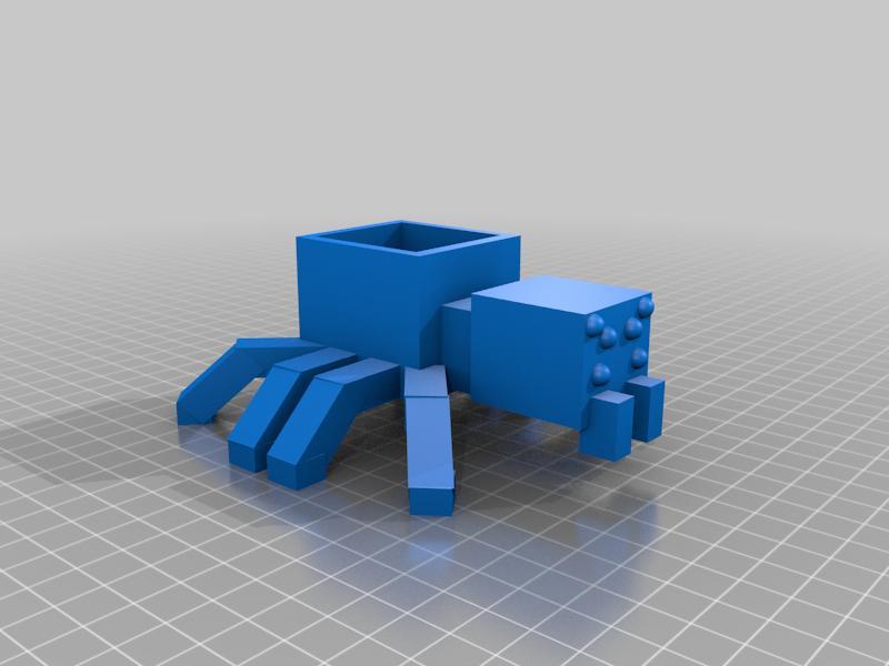 Pixel Spider Pen Holder