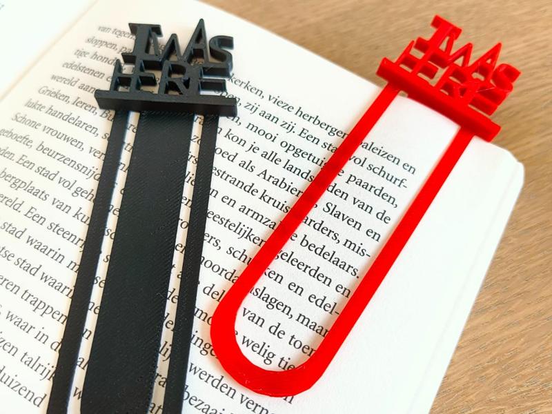 "I was here" bookmark