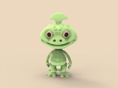 Kawaii reptile 