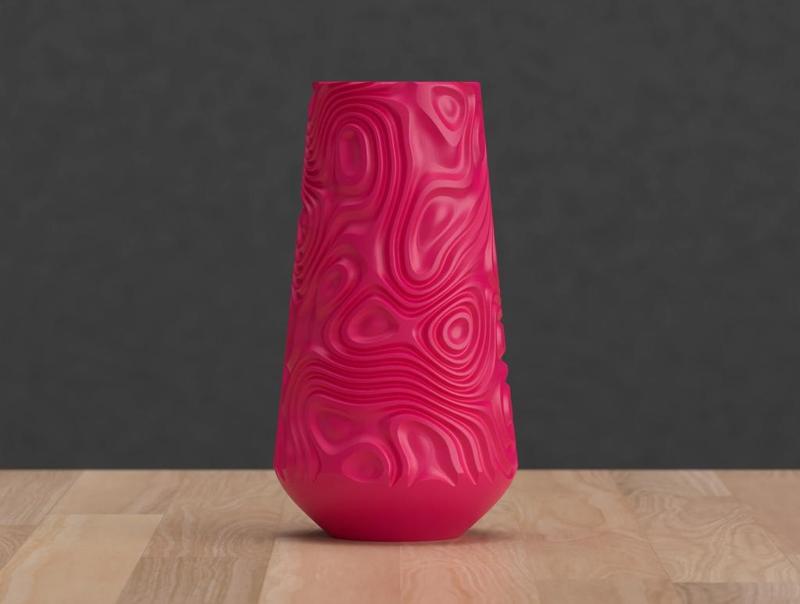 Organic Swirl Vase