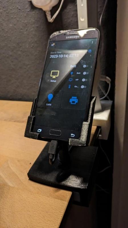 Samsung Galaxy A5 2017 Mount for a 1.5cm thick table