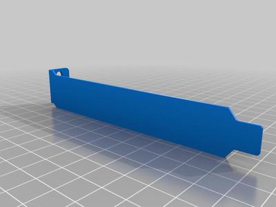 VGA bracket with support for GBS8200 in Amiga 2000 EATX
