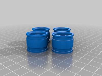 losi mini t rims for scx24 tires