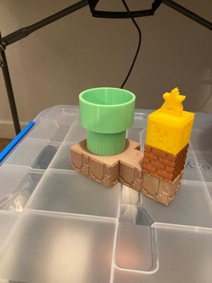 full color venus fly trap super mario pipe planter