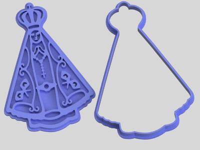 Cookie cutter Nossa Senhora Aparecida