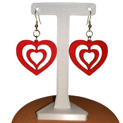 HEART EARRINGS / PENDIENTES CORAZON