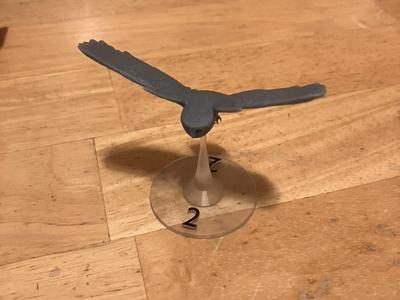 Numbered Large Flying Creature Tokens
