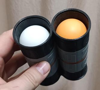 Tischtennisball Kanister Box Behälter Ping Pong