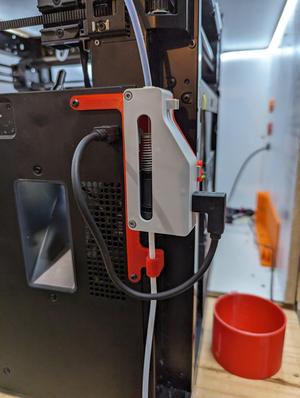 Bambu AMS Buffer Vertical Mount with PTFE Guide