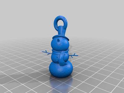 Snow man  hanging piece for Christmas tree-JLCPCB