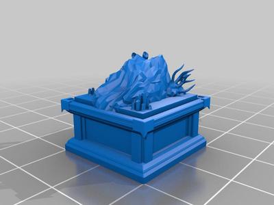 various terrain pieces