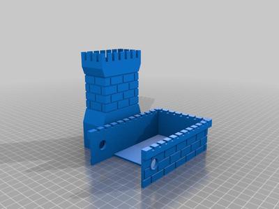 Dice Tower Foldable Compact