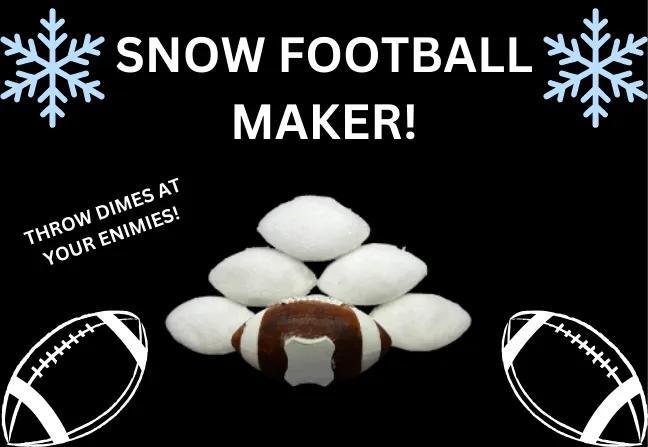 Football Snowball maker   