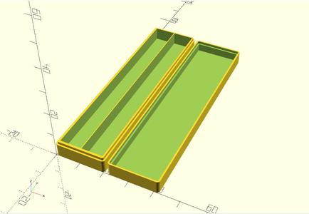 Slide Box (customizable) +with separators