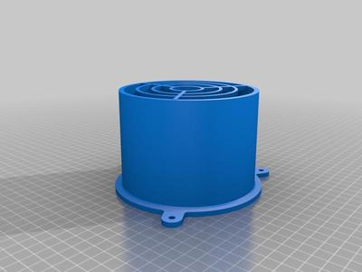 Hydroponic Tower Bucket Adapter with Sound Dampener