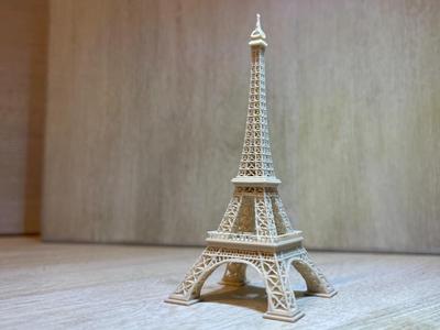 Eiffel Tower Mini! 1-piece, No support, 3.5" & 2"