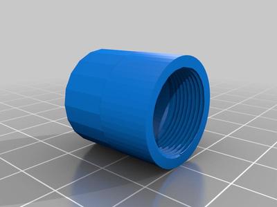 Blue Nano 5/8" to m6 converter