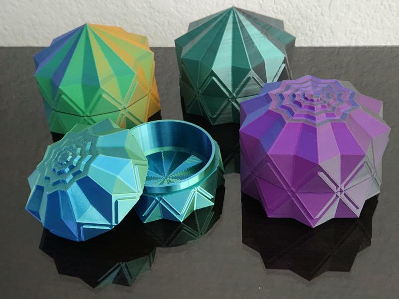 Trinket/Jewelry Box w/Lid-  Style 2