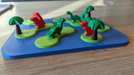 Kids Game DINOSAURS - MYSTIC ISLANDS (Age 6 to Adult)