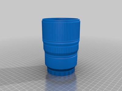 Camera Lens Pencil Holder