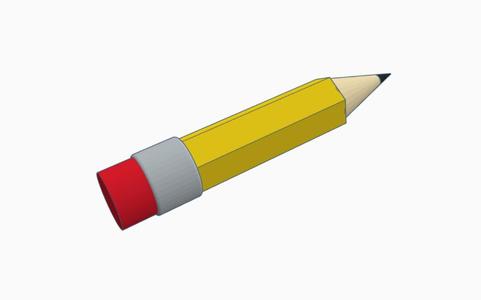 Low Poly Pencil