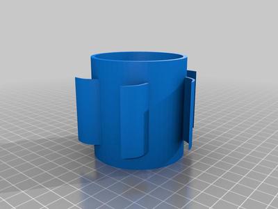Ender 3 Ball-Bearing Filament Spool Holder Mount (Hole Adapter)