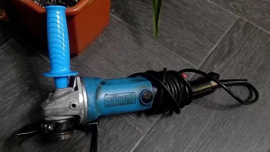 Handle for angle grinder with fastening in three positions (Ручка для УШМ с креплением в трех положениях)